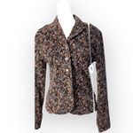 Urban Outfitters  Kimchi and‎ Blue Floral Velvet Blazer Size M Photo 5