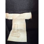 H&M  Basic Black Mock Neck Long Sleeve Soft‎ Knit Top Womens Size S Photo 3