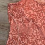 MPG Orange Geometric Women's Athletic TankTop with Built in Sports Bra Medium Photo 6