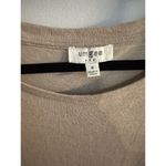 Umgee Animal Print Black Tan Color Block Dress Women’s Medium Maxi Long Sleeve Photo 2