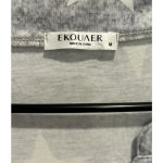 EKOUAER Sleep‎ Shirt Night Gown Button Front Womens Medium Stars Oversized Photo 5