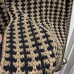 Jones New York  Black and Gold Houndstooth Cardigan size 2X Photo 4