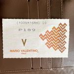 Mario Valentino  Vintage Brown PVC Logo Wallet, 4.25"x4"x1" Photo 5