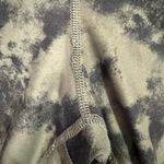 Evolution and creation  Watercolor Capri Leggings in Green/Black, Size L Photo 1