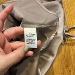 Lulus Lulu’s Purple Lilac Satin Texture Keyhole Halter Top Shirt Blouse Womens Medium Photo 7