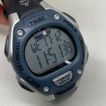 Timex  Ironman Triathlon women digital watch 34mm quartz 30 lap blue silver case Photo 1