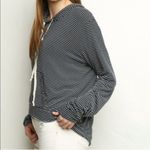 Brandy Melville Pullover Hoody Pinstripe Photo 1