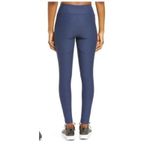 Outdoor Voices NWOT  Athletic Two Tone Ankle Legging Inside Pocket XS Blue Black Photo 4