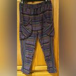 Free People Sweet Escape High Waist Harem Woven Striped Pants Pouch Pockets XS Photo 4