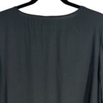 14th & Union NWT  Long Sleeve Black Tunic‎ Blouse Top Size Medium Minimalist Photo 7