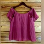 Vintage Geren Ford 100% Silk short sleeve top blouse size small Photo 0