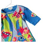 Petite Sophisticate VINTAGE  Tropical Fish Sweater Photo 2