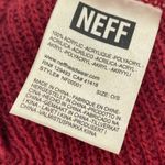 Neff Red/Maroon Unisex Daily Beanie Red Photo 4