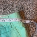 J.Crew  Chino Shorts‎ Broken-In Everyday Casual Green Cotton Size 6 Photo 2