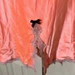 Victoria's Secret Peach Apricot Pink Lace Long Cami or Short Nightgown Medium Photo 8