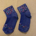 Defeet Women’s polka dot cycling socks Blue Size M Photo 0