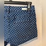 Almost Famous Women Size 3 polka dots denim high rise shorts Photo 3