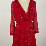 Madewell  Wrap-effect Floral-print Mini Dress Photo 1