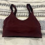 Lululemon  Reversible Align Bra - Diamond Dye Cassis Black/Cassis
Size 6 A/B Cups Photo 3