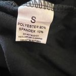 Black maxi skirt with two front slits Size Small Photo 4