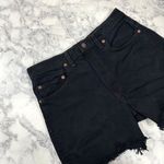Levi's  Vintage 505 90s Black Denim Cutoff Shorts Photo 3