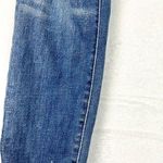 Judy Blue Bleach Distressed Skinny Fit Jeans Size 1/25 Raw Hem Mid Rise Cropped Photo 4