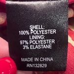 Majorelle  Shiloh Puff Sleeve Waist Tie Ruffle Mini Dress Red Leopard Size‎ Large Photo 15