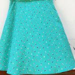Pink Owl  apparel Womens size medium sleeveless sailboat print teal dress Photo 8