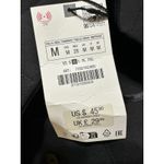 ZARA  Black High Waisted Pleated Tailored Ankle Trousers Pants Women's Size M Photo 5