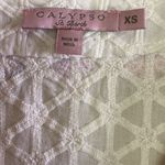 Calypso St. Barth  Sashka V-Neck Embroidered Dress, Coconut XS *FLAWED Photo 2