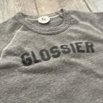 Glossier Gray crewneck Size M Photo 1