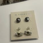 NWT M. Haskell Pierced Earrings Rhinestone Photo 5