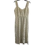 Rachel Zoe ✨ Midi Swing Ivory & Black Polka Dot Sz 8 Dress✨ Photo 2