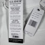 Liverpool Los Angeles Gia Glider Cruiser Pull On White Denim Shorts Size 16/33 Photo 5