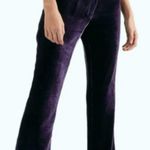 Raquel Diniz silk velvet flared pants Purple size 12 Photo 1