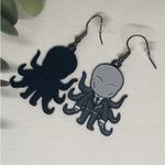 Handmade LAST ONE -  Slenderman Earrings Photo 1