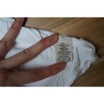 Moon River  Babydoll Halter Neck Blouse Top White Blue Size XS Photo 10