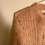 Topshop Pointelle Neppy Knitted Jumper Pink Photo 5