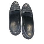 Talbots classic grey leather loafer style pumps women’s size 7B Photo 2