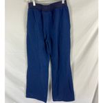 Under Armour  Loose Dark Blue Wide Leg Fleece Sweatpants Size Small Photo 2