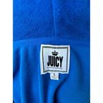 Juicy Couture Vintage  Cobalt Blue Terry Cloth Zip Up Hoodie Photo 3