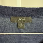 J.Crew Blue Striped Merino Wool Sweater sz S Crew Neck Preppy Collegiate Photo 3