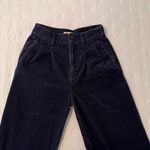 Madewell pleated wide leg corduroy pants Photo 1
