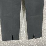 Brooks Brothers Womens Black Side-Zip Stretch Cotton Pants - Size 6 - Flat Front Photo 7