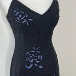 Vintage Y2K Beaded Prom Dress Black Size 8 Photo 2