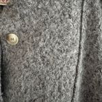 Free People Willow Bomber Jacket Gray Boucle Textured Size: Large Photo 7