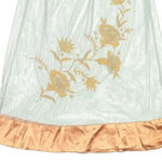 Anthropologie  Embroidered Floral Boho Sheer Midi Skirt Size XXS NWT Photo 5