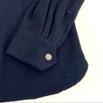 VENTILO La Collina Vintage Navy Blue Long Sleeve Zip Up Shirt Jacket Size M Size M Photo 4