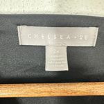 Chelsea28 ‎ Black High Neck Sheath Maxi Dress Chic Wedding Guest Date Night Photo 2