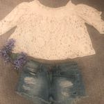 Abercrombie & Fitch Lacy Off The Shoulder Top Photo 2